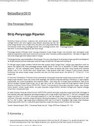 Strip Penyangga Riparian Bebasbanjir2015