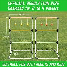 Find deals on products in leisure sports on amazon. Indoor Outdoor Ladder Ball Toss Game Set Family Yard Beach Bbq Games For Adults Kids Outdoor Game Store