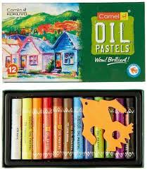 Camel oil pastels are smoother to use and richer, deeper in color. Camel Oil Pastels 12 Shades At Rs 35 Pack à¤ª à¤¸ à¤Ÿà¤² à¤• à¤° à¤¯ à¤¨ Goyam International Mumbai Id 12987710955