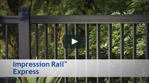 To request an estimate from a certified decking contractor, contact us…. Azek Impression Rail Express Level Panels V2 On Vimeo