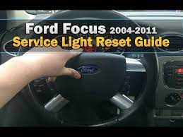 Ford Focus Service Light Reset 2004 2016 Youtube