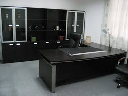 Amy describes her home office as the happy space in her home and where you'll usually find her during the week. Office Table Durable And Stylish Office Chair And Table Set Black Office Furniture Design With L Home Office Design Office Furniture Design Contemporary Office