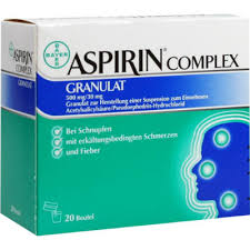 Aspirin Complex Gegen Fieber Und Schmerzen Erkaltung Loswerden