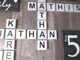 lettre scrabble lettre en bois lettre geante decoration etsy lettres en bois lettres scrabble lettres geantes