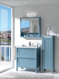 Des Meubles De Salle De Bains Esprit Bord De Mer Salle De Bain Turquoise Meuble Salle De Bain Salle De Bain Bord De Mer
