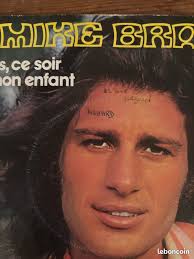 Vinyle 45 tours Mike Brant Viens ce soir