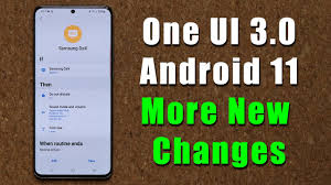Update 2 november 29, 2020: Samsung One Ui 3 0 With Android 11 More New Changes Bixby Routines Youtube