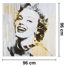 Entdecke günstige angebote in deinem ikea einrichtungshaus & online. Keilrahmenbild Marilyn 96x96 Cm Keilrahmenbilder Bilder Wandbilder