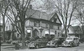 The Wine Funeral Home Circa 1940 In Van Buren Indiana Photo Marion Public Library Historic Collection Historical Photo Indiana
