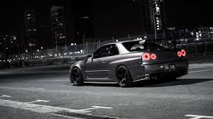 If you're looking for the best nissan skyline gtr r34 wallpaper then wallpapertag is the place to be. Nissan Skyline Gt R R34 Night A Holy Drift Nissan Skyline Gtr R34 1920x1080 Wallpaper Teahub Io