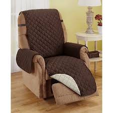 Recliner Furniture Protector Chocolate Tan Walmart Com In 2020 Recliner Chair Covers Furniture Covers Furniture