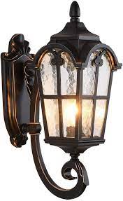 We did not find results for: Lonedruid Outdoor Wall Light Fixtures Black Roman 17 71 H Exterior Wall Lantern Waterproof Sconce Porch Lights Wall Mount With Water Glass Shade For House Garage Doorway Etl Listed Amazon Com