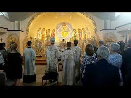 Pontifical Divine Liturgy At Saint John The Baptist Ukrainian Catholic Church In Whippany Youtube
