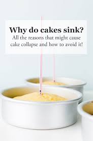 Indeed, whether you want to make a simple cake, or an elaborate one for a special occasion, its success depends entirely on the basic. Why Do Cakes Sink Kitchen Heals Soul