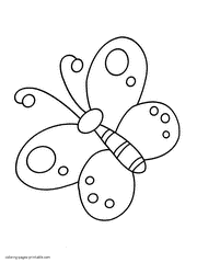 Since 2016, giant pandas are no longer an endangered species : Butterfly Coloring Pages Free Printable Pictures For Kids