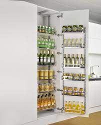 ترولي سداسي طويل لسعة تخزينية ممتازة عملى جدا في تخزين المعلبات والزجاجات kitchen accessories decor home decor