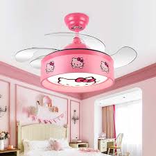 Kids Ceiling Fans With Led Light Children Bedroom Lighting Cartoon 220v Ceiling Fan Lights Girls Boys Room Kids Room Light Ceiling Fans Aliexpress