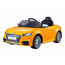 Rastar AudiElectric Ride On Kids Car Yellow 82500 | YOHO