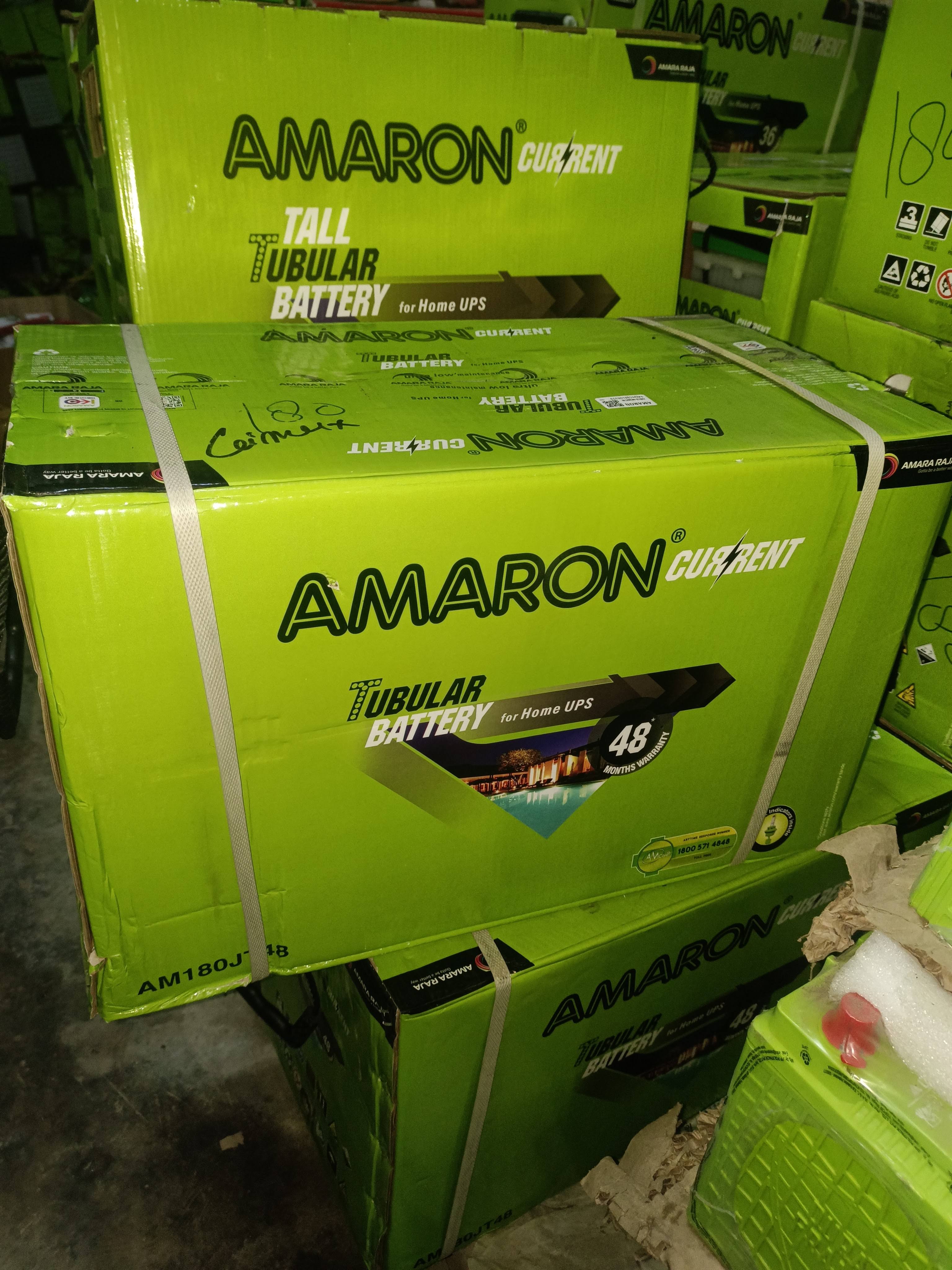 Amaron inverter Battery 180 Ah Warranty 48 Months product image