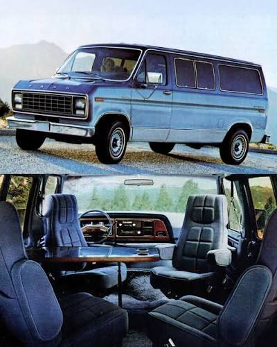 The 1981 Ford Club Wagon. In the early 80s, Ford reimagined the van as a  space to gather - not just to get from A to B. The Club Wagon wasn't just