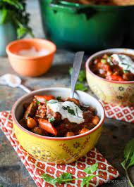 Maybe you would like to learn more about one of these? Moroccan Lamb Stew With Harissa And Garbanzos The Noshery