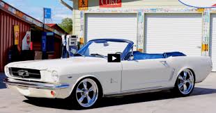 Fabulous 1965 Ford Mustang Convertible Resto Mod Ford Mustang Convertible Mustang Convertible 1965 Mustang Convertible