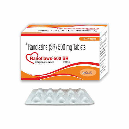 Ranolazine Sustained Released 500 Mg Tablets at ₹ 75/box in Thane | ID: 2853315647448