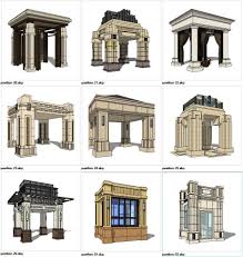 Sketchup 3d Models 9 Types Of Pavilion Design Sketchup Models V 3 Pavilion Design Architecture Architecture Details