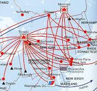 Air Canada Frequent Routes & Schedules | Routemap | Airreview