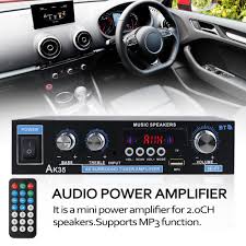 Our team of experts narrowed down the best amps for component speakers on the market. Buy Ak35 Mini Audio Power Amplifier Portable Sound Amplifier Speaker Amp For Car And Home At Affordable Prices Free Shipping Real Reviews With Photos Joom