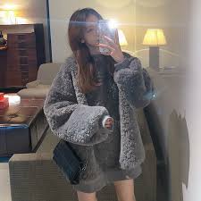 Un choix unique de bomber long femme disponible dans notre magasin. Hoodie Sweaters Sweatshirt Women Jackets Fur Autumn Bomber Femme Sheepskin Long Coat Winter Fleece Oversize Female Clothes Fall Jackets Aliexpress