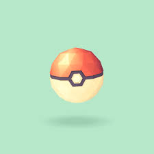Low Poly Pokeball on Behance