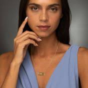 Beloved Spot Silhouette Map Necklace [18K Gold Vermeil]