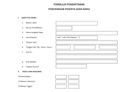 Check spelling or type a new query. Contoh Formulir Pendaftaran Penerimaan Peserta Didik Baru Antapedia Com