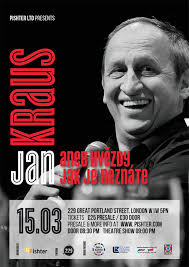 Popular Czech talk show host Jan Kraus brings is show to London
