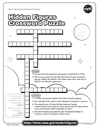 Each social studies crossword puzzle comes with a corresponding printable solution page. Https Nasa Gov Sites Default Files Atoms Files Hidden Figures Crossword2 0 Pdf