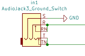 Separate insulated wires for the ground, right audio, and left audio inside a single cable. Input Output Jack Wiring Schematic Kicad Info Forums