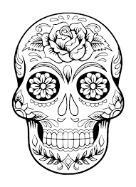 Looking for free adult coloring pages you can print? Skull Coloring Pages For Adults