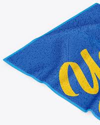 Looking for the best towel mockups and psd templates for your online store? Beach Towel Mockup In Object Mockups On Yellow Images Object Mockups