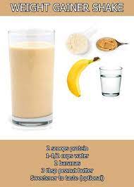 1 1/2 cup 1/2 cup unsweetened nut milk. Top Weight Gainer Shake To Build Muscle Fast And Naturally Protein Powder Recipes Shakes Protein Shake Recipes Shake Recipes
