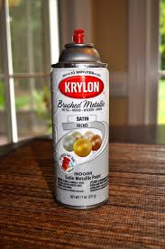 Krylon S Brushed Nickel Spray Paint Use On Light Fixtures Brushed Nickel Spray Paint Painting Light Fixtures Brushed Nickel Lighting