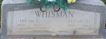 Hiram Lee Whisman (1870-1957)