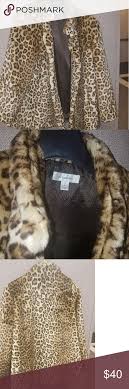 Faux Fur A Line Swing Jacket Swing Jacket Jackets Clothes Design