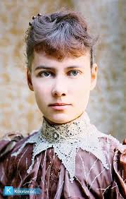 A publicity photo of Nellie Bly before her journey published by New York  World newspaper