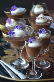 Dark Chocolate Pot De Creme Made Quick And Easy In The Blender Pot De Creme Sweet Recipes Desserts