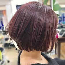 euphoria 岩崎 達也 チェリーレッドひし形ボブ 40代 ヘアスタイル ショート ヘアスタイリング スタイリスト