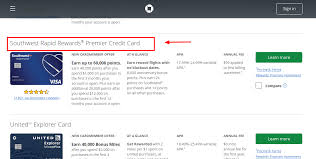 2x double the points with premier business card ** same page link to offer details. Www Chase Com Chase Southwest Rapid Rewards Premier Credit Card Bill Payment Guide