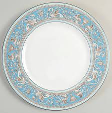 17 of 23 royal crown derby 'derby panel green'. Wedgwood Florentine Turquoise Rim No Center White Body Replacements Ltd