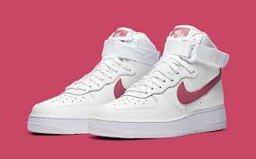 •rubber outsole provides traction and resists wear. Nike Air Force 1 High Wmns Desert Berry Dailysole