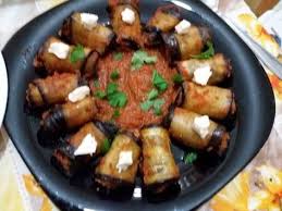 رولي الباذنجان Aubergine Roule Au Four بالصور من Maman Foufa Recipe Food Sausage Meat